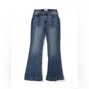 REVICE Women's High Rise Jeans with Star Detailing on Back